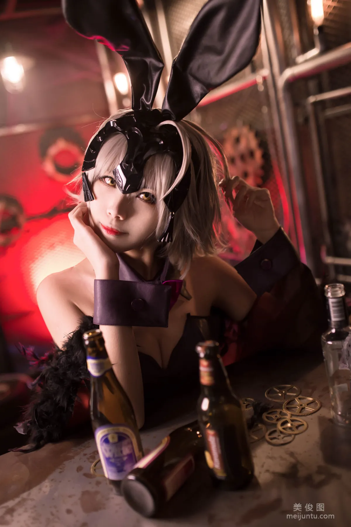 [Cosplay] Coser萱-KaYa - 黑貞 兔女郎 3