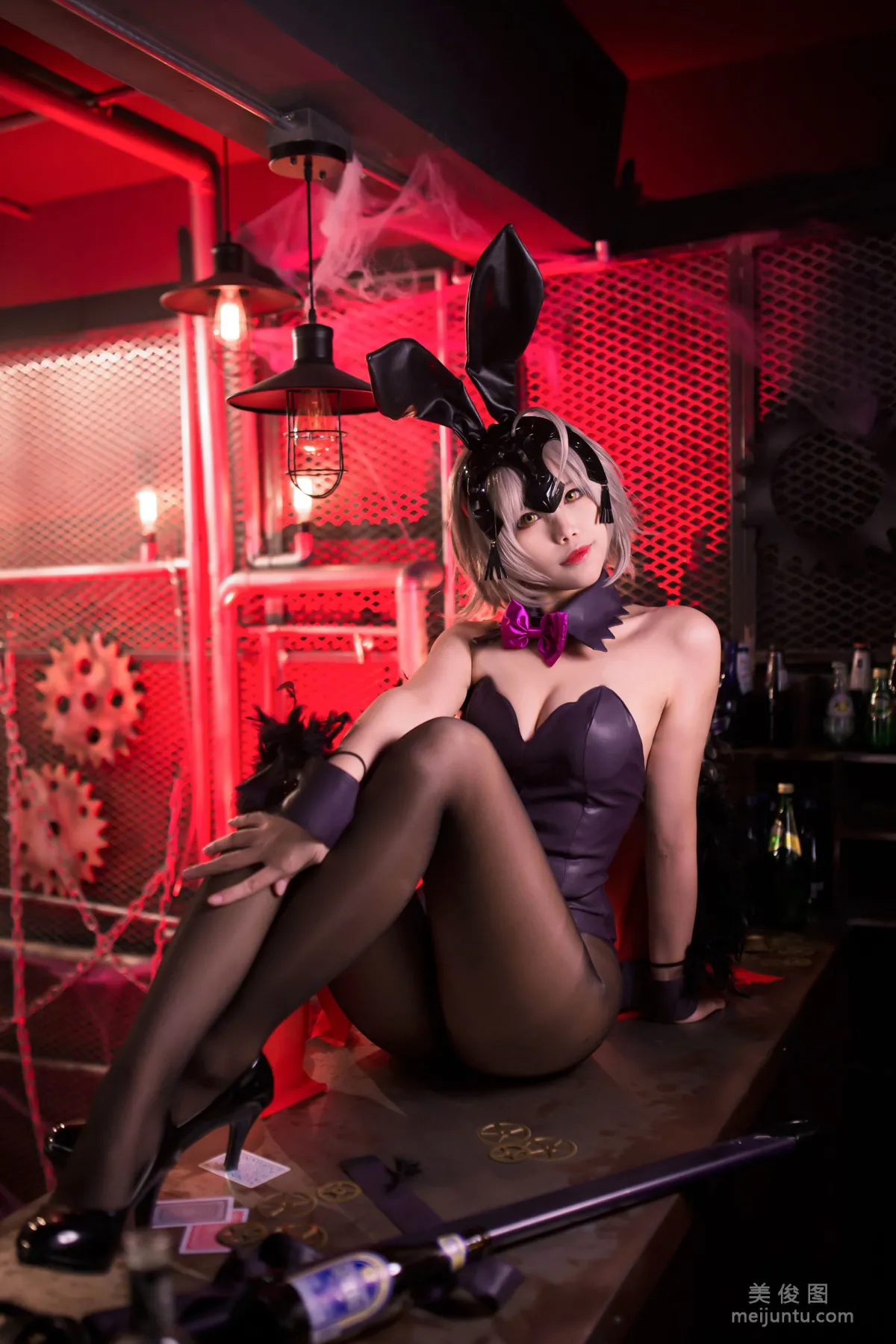 [Cosplay] Coser萱-KaYa - 黑貞 兔女郎 5