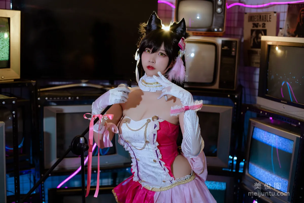 [Cosplay寫真] 二佐Nisa - 犬之眷之碧藍愛宕 打歌服 7