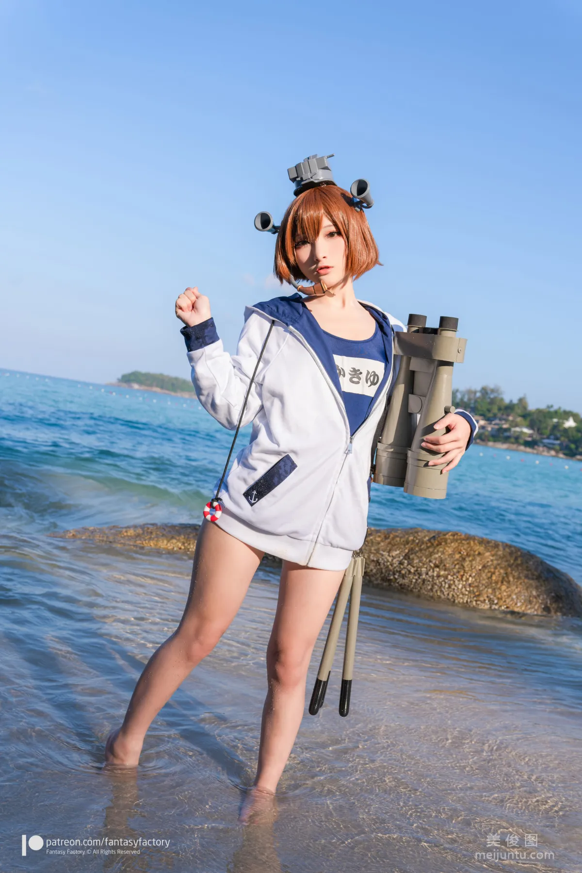 [Cosplay] 小丁 《Fantasy Factory》 - 女仆 JK 死库水8