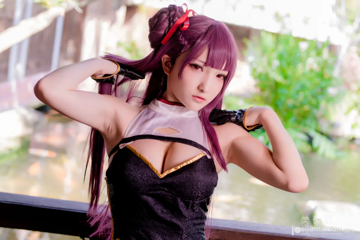 [Cosplay写真] 小丁 《Fantasy Factory》 - JK 情趣 旗袍52