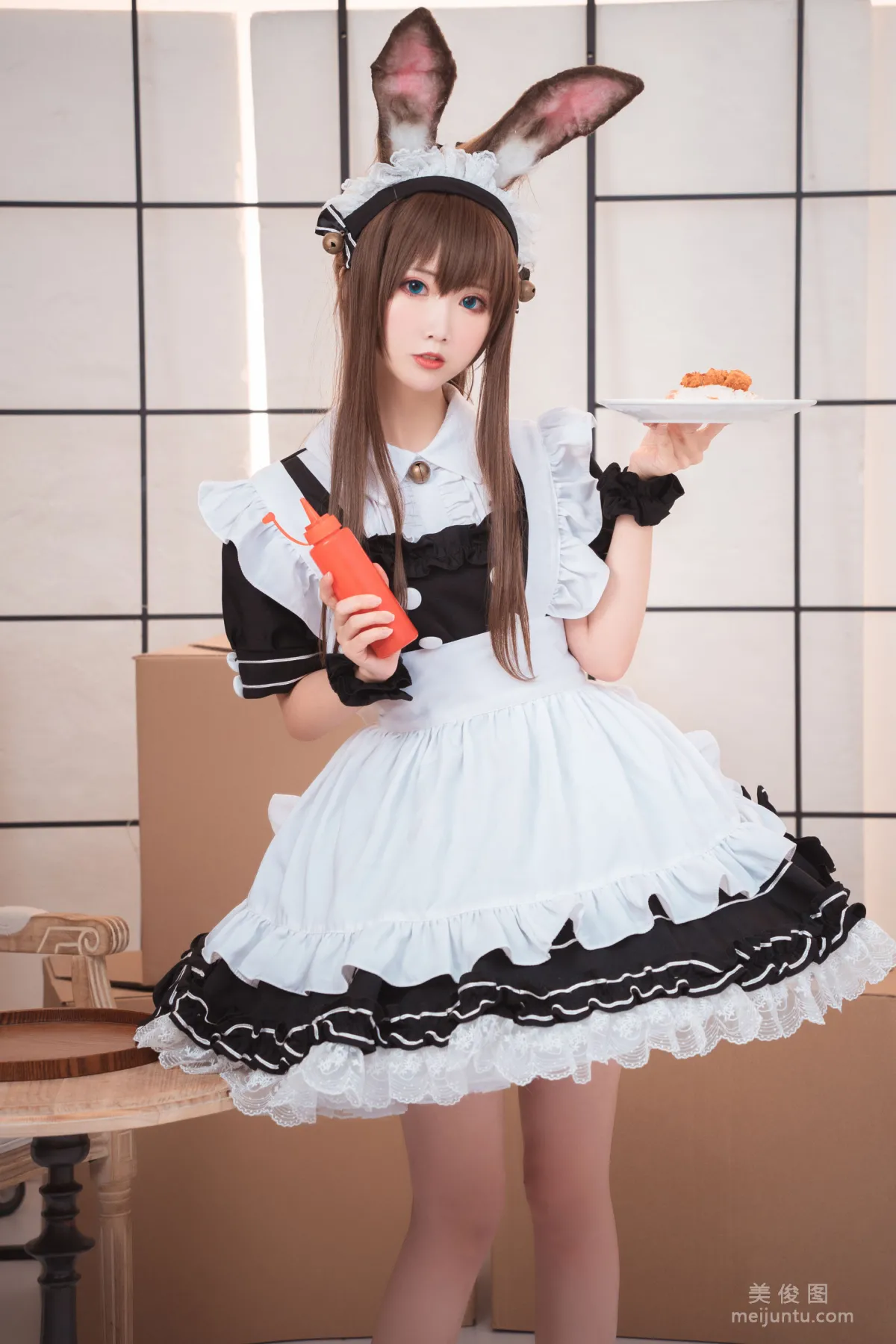 [Cosplay] 可愛人氣Coser面餅仙兒 - 阿米驢女仆 10