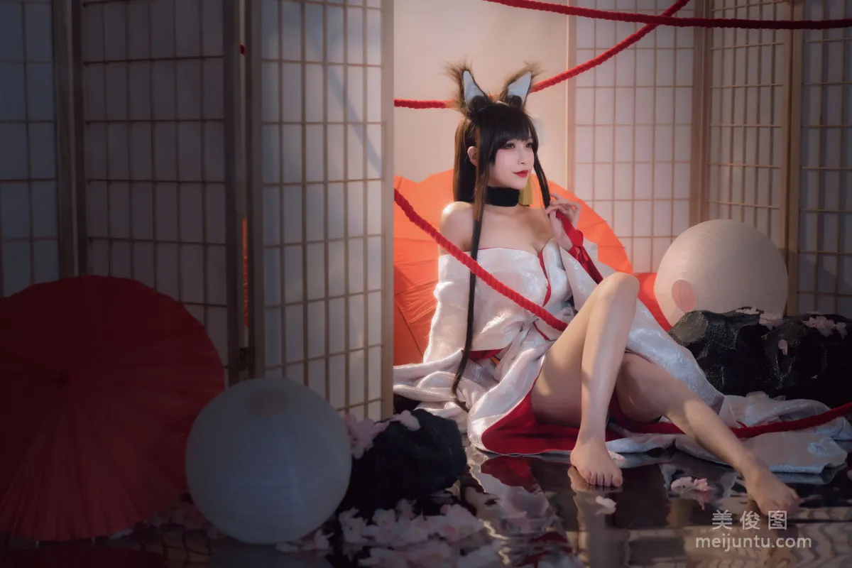 [Cosplay寫真] 鐵闆燒鬼舞w - 赤城 16