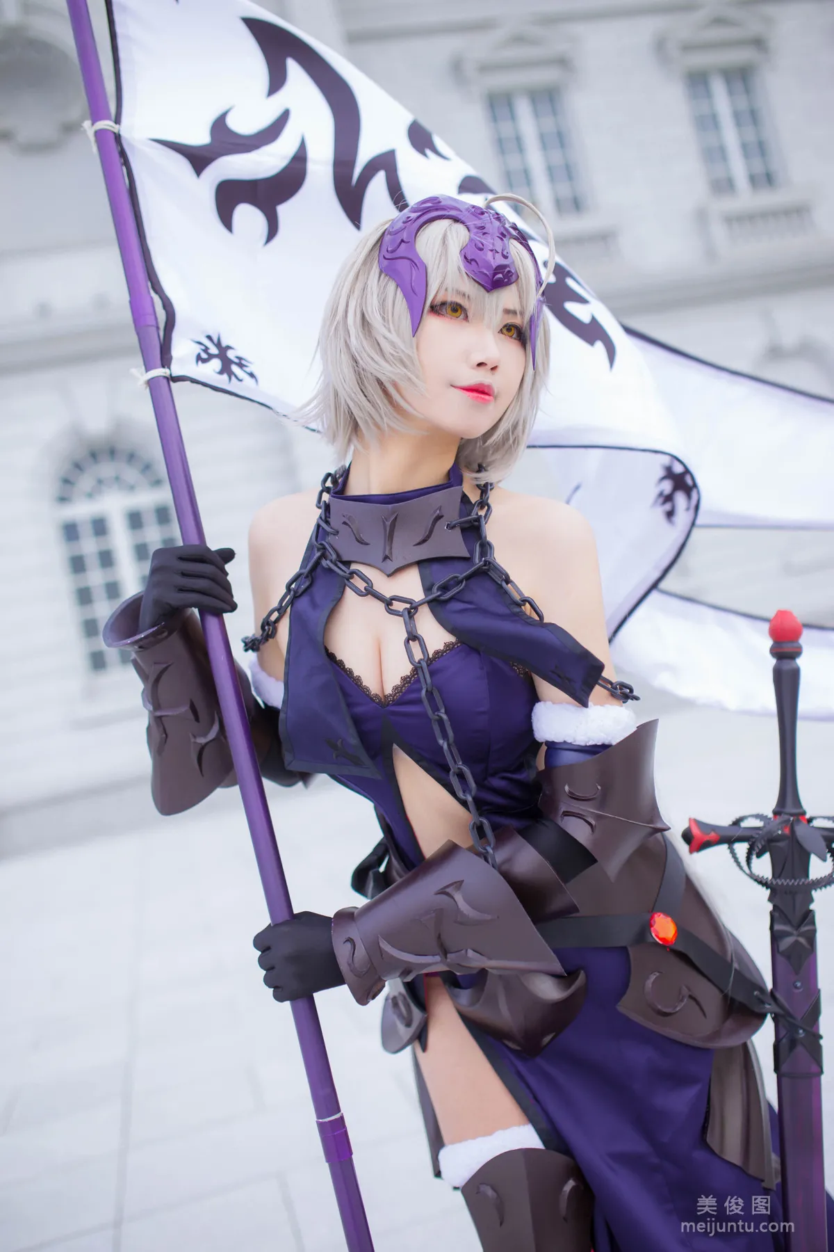 [Cosplay寫真] Coser萱-KaYa - 黑貞 黑呆毛 14