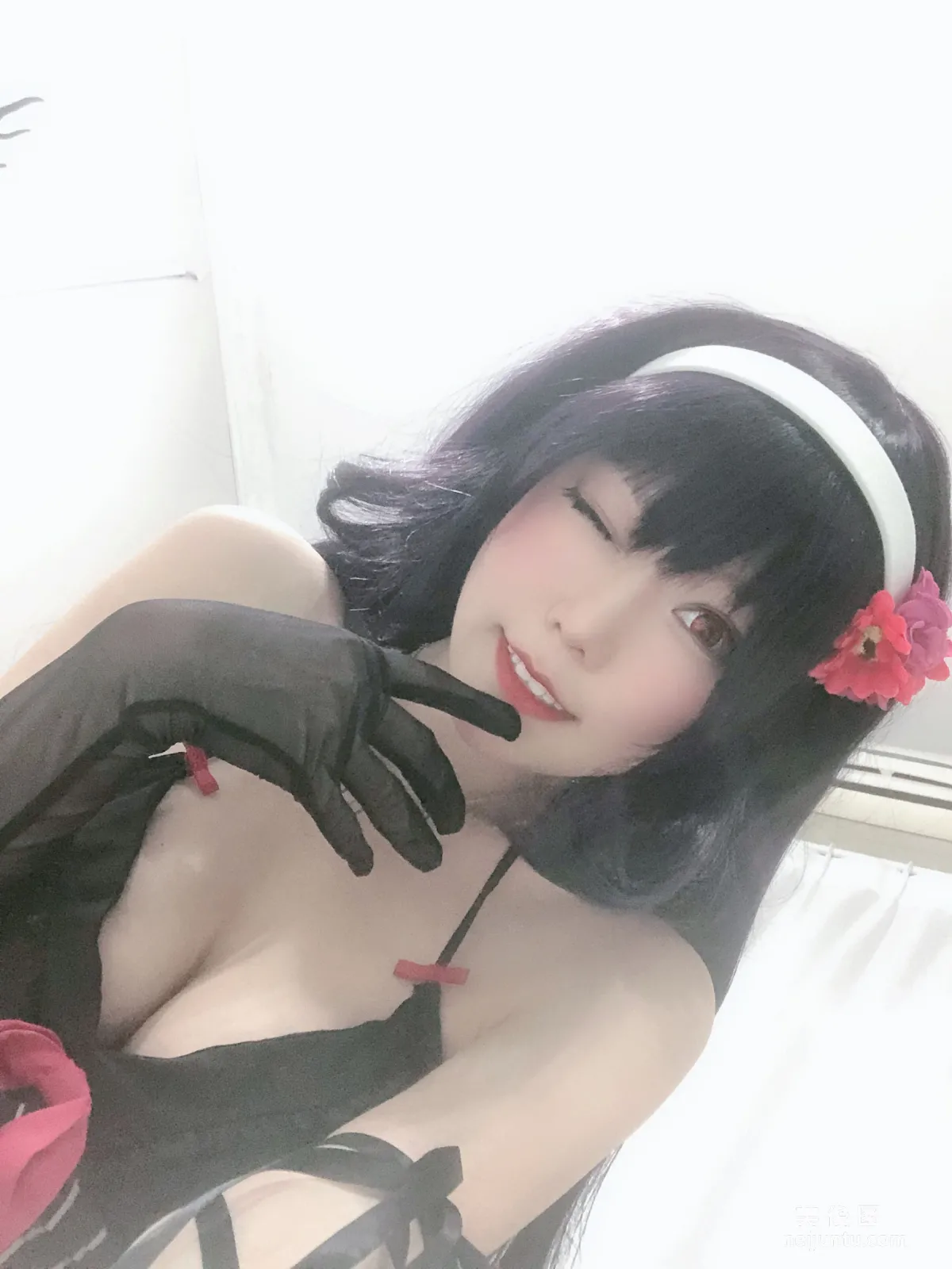 [Cosplay] 香草喵露露 - 詩羽學姐睡衣 37