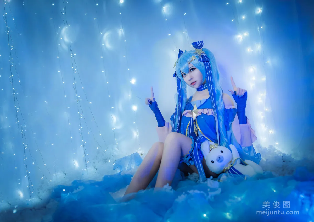 [Cosplay] 人气Coser二佐Nisa - 初音21