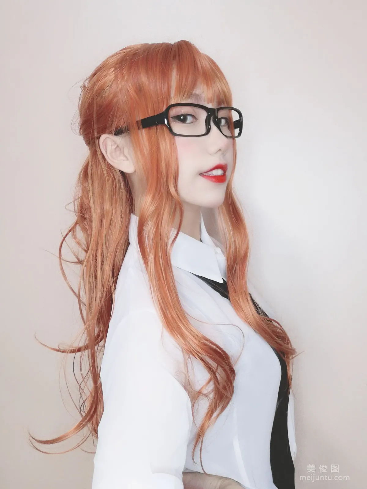 [Cosplay] 芋圓侑子SJ_ - 黑絲女教師 寫真集 5