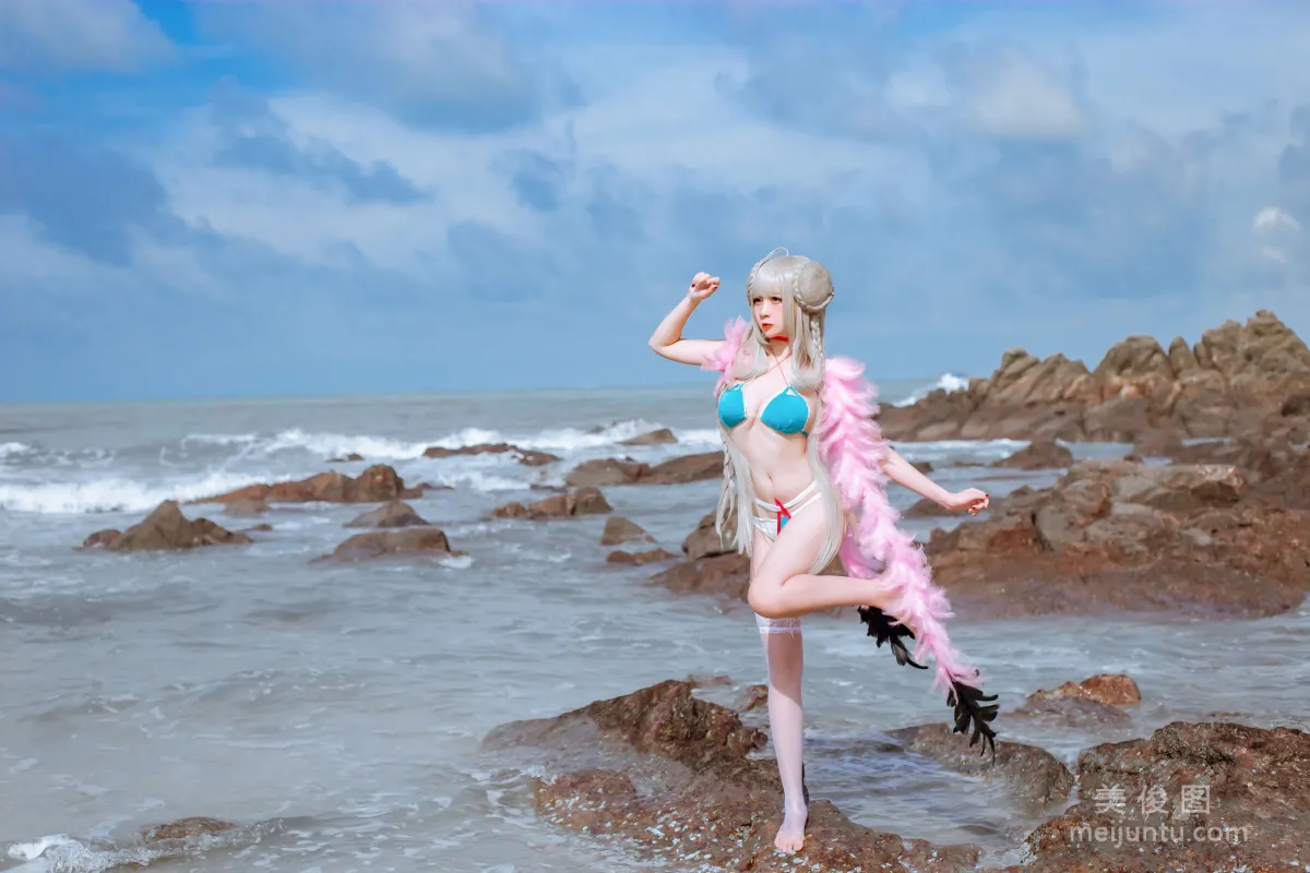 [Cosplay] 二佐Nisa - 碧蓝可畏泳装 写真集4