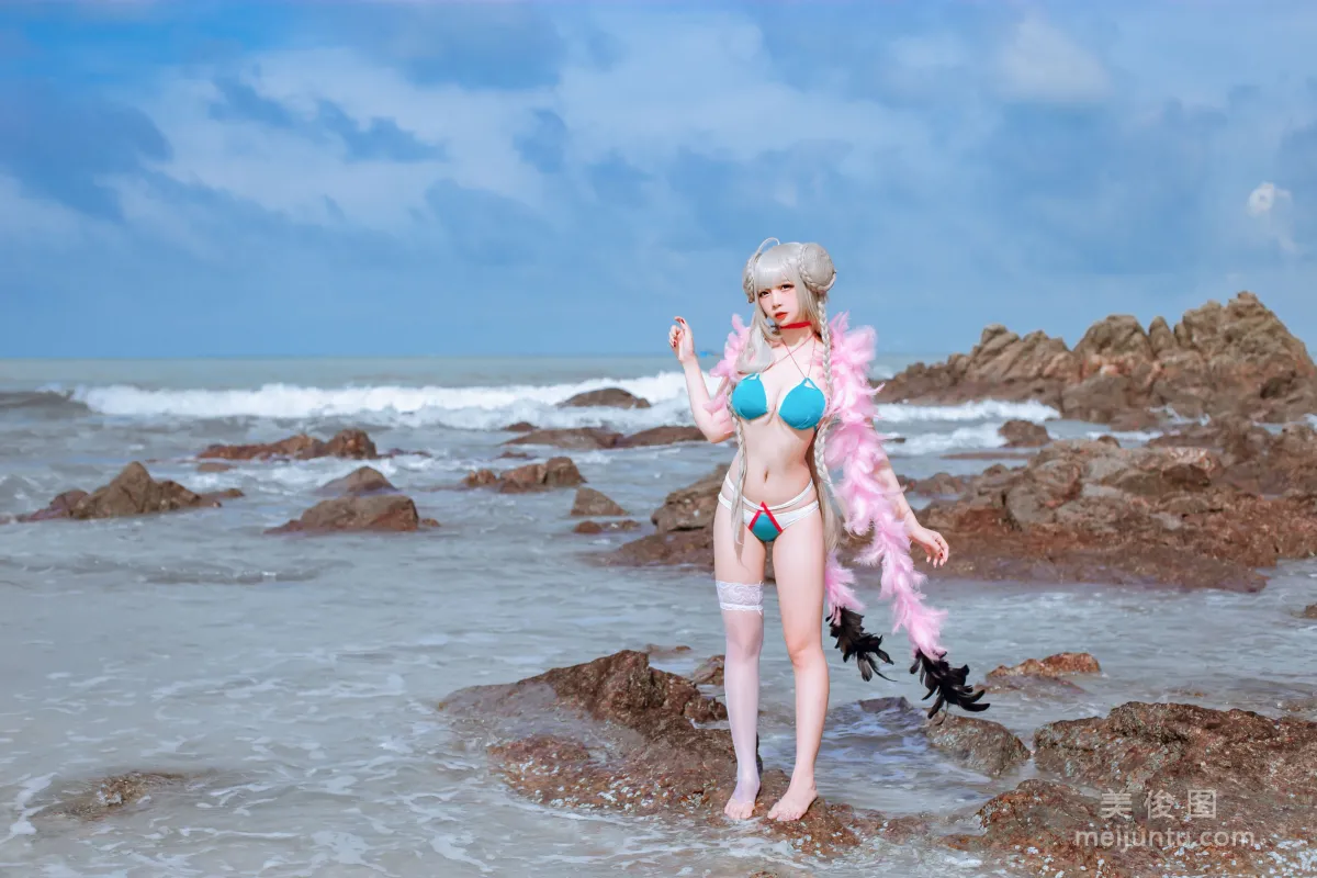 [Cosplay] 二佐Nisa - 碧蓝可畏泳装 写真集5
