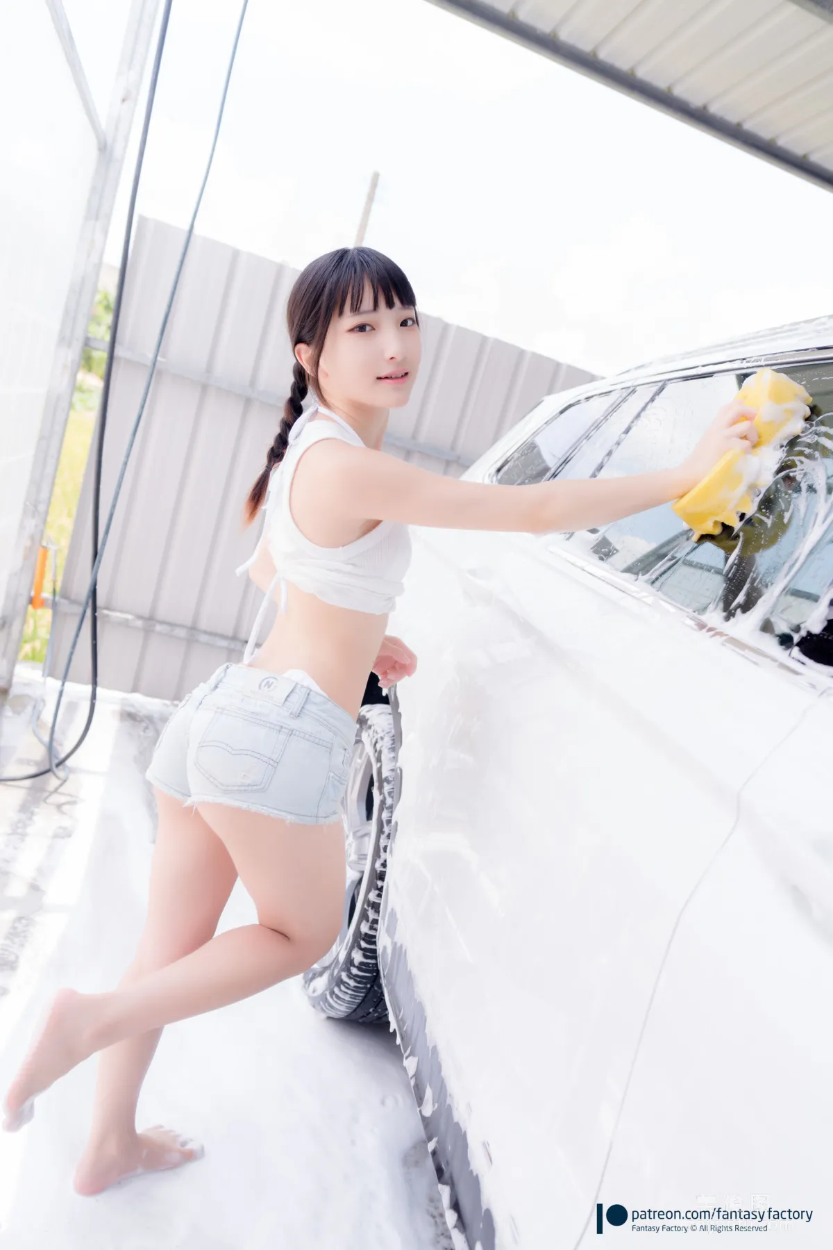 [Cosplay写真] 小丁 《Fantasy Factory》 - JK 情趣 旗袍31