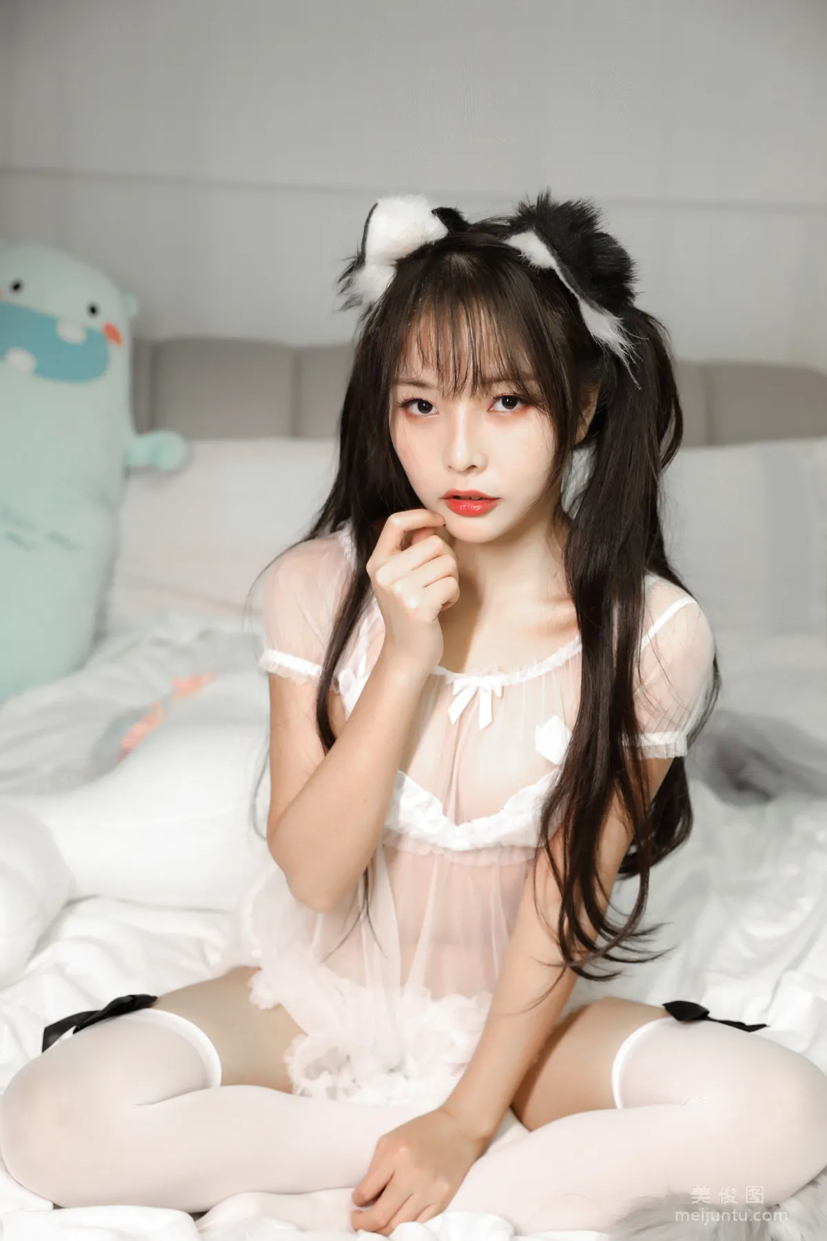 [Cosplay] 蘇嫣嫣阿姨 - 白色貓耳頭飾 3