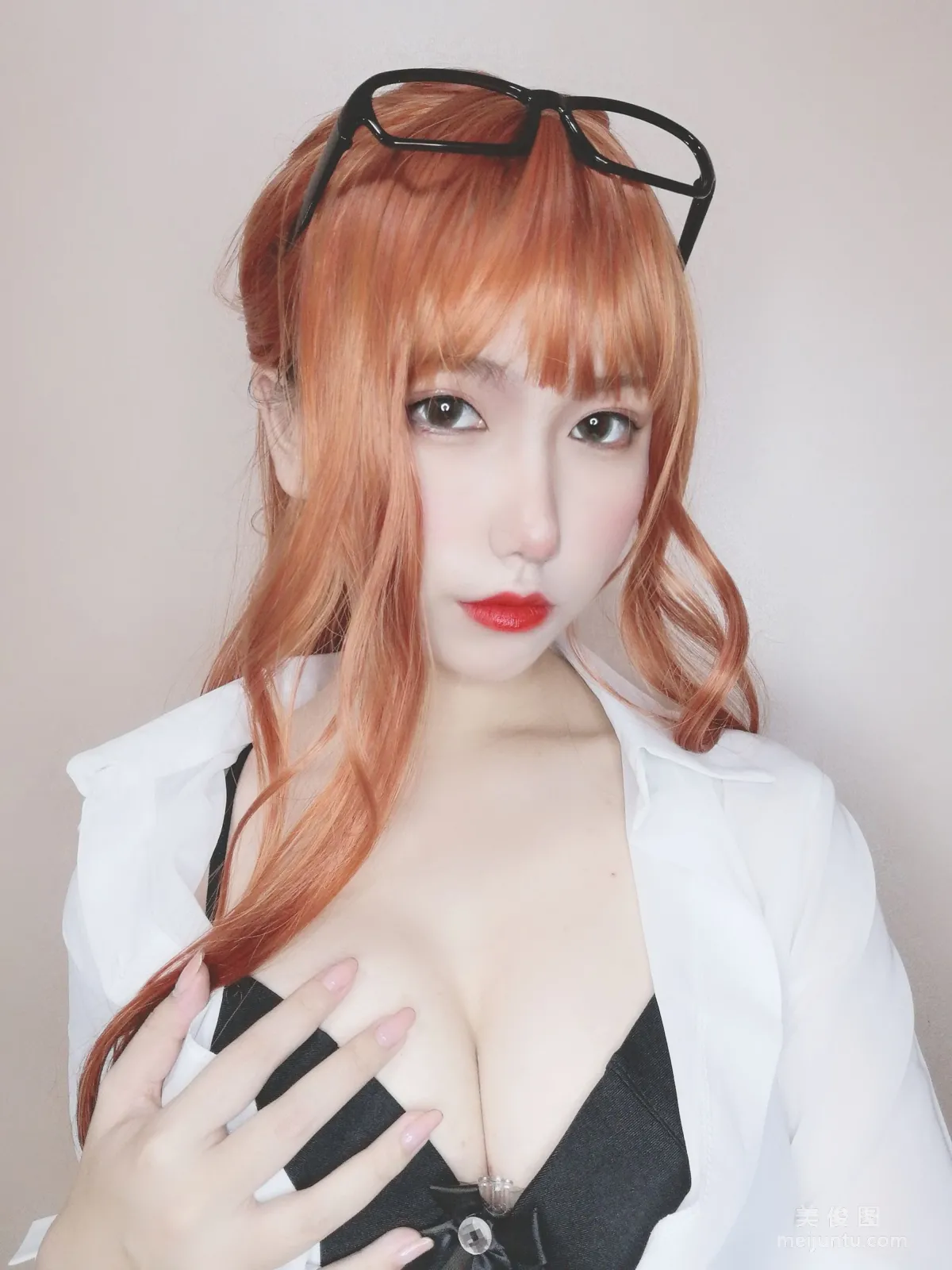 [Cosplay] 芋圓侑子SJ_ - 黑絲女教師 寫真集 14