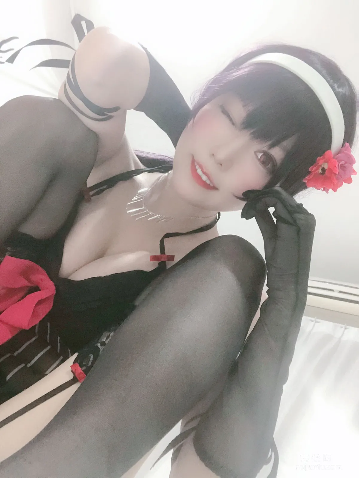 [Cosplay] 香草喵露露 - 詩羽學姐睡衣 8
