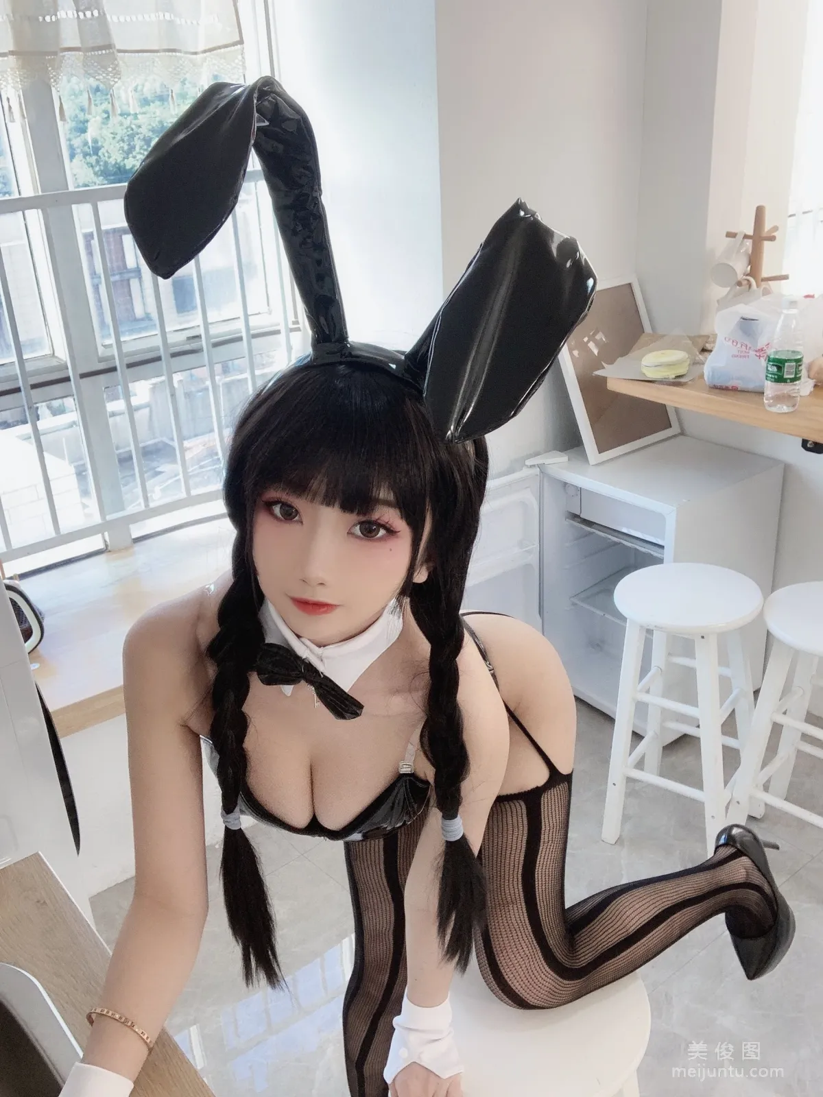 [Cosplay] 鬼畜瑤 - 黑色兔女郎 寫真集 12