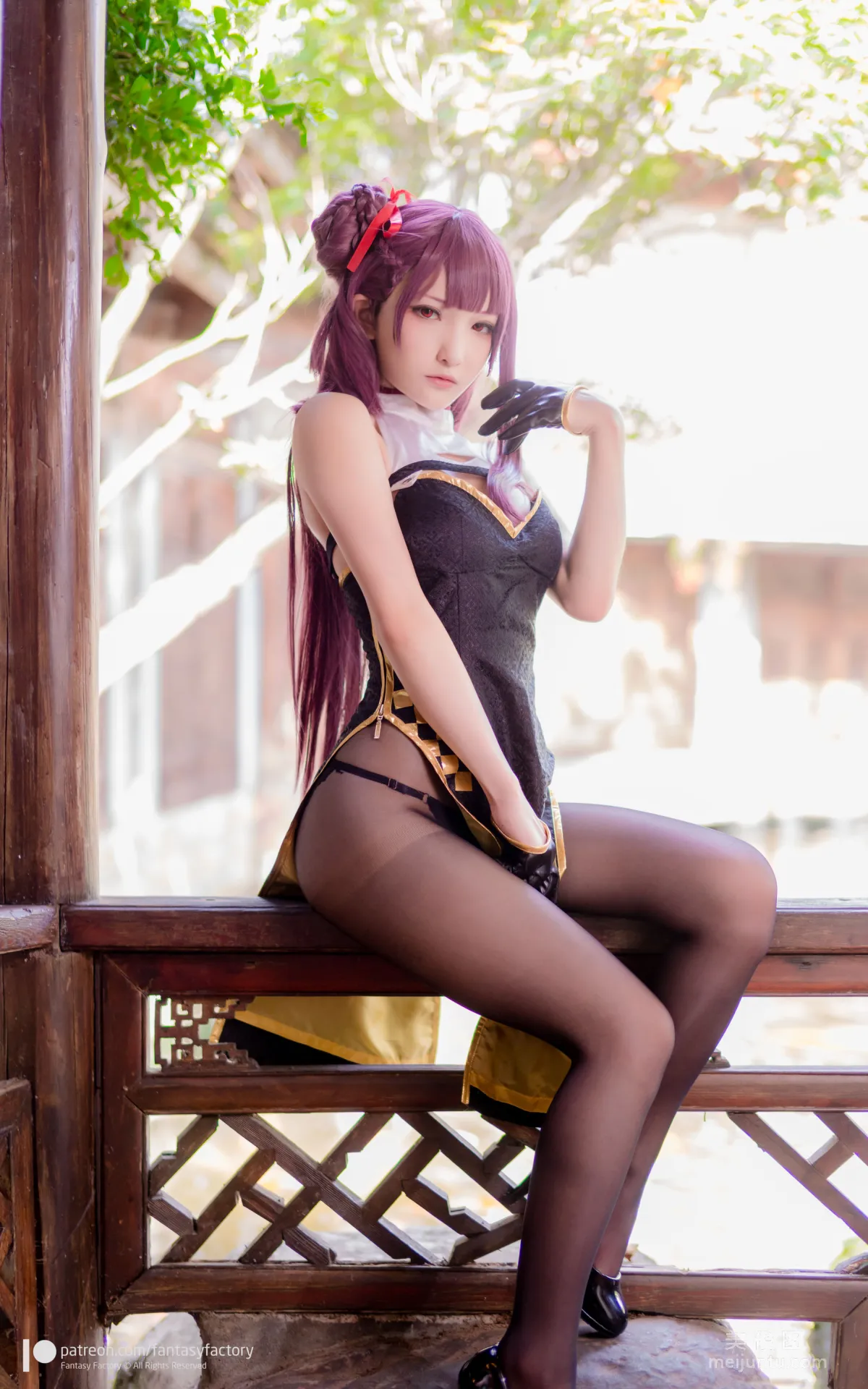[Cosplay写真] 小丁 《Fantasy Factory》 - JK 情趣 旗袍50