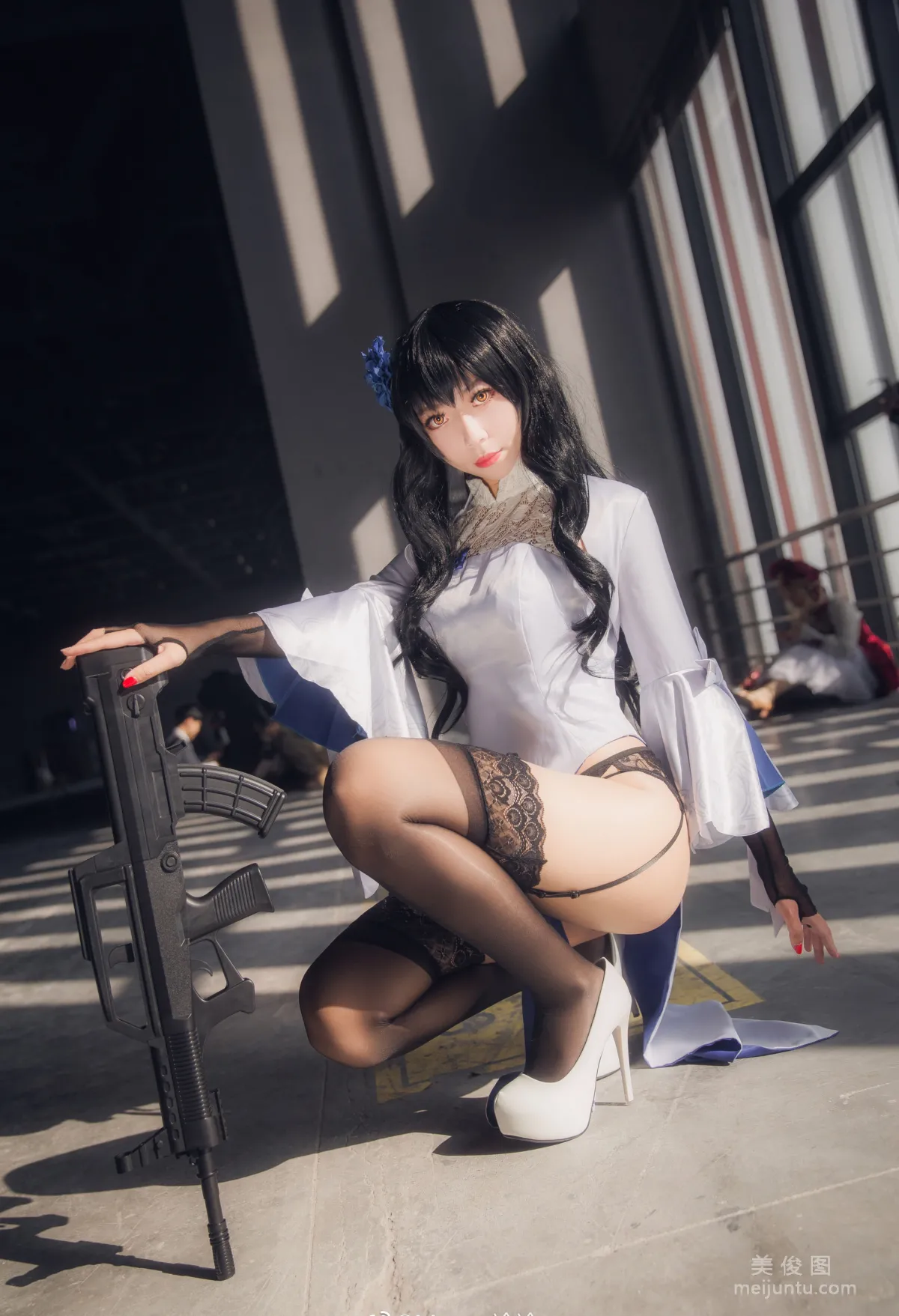 [Cosplay寫真] Money冷冷 - 95式玉玲珑-黑呆女仆 14