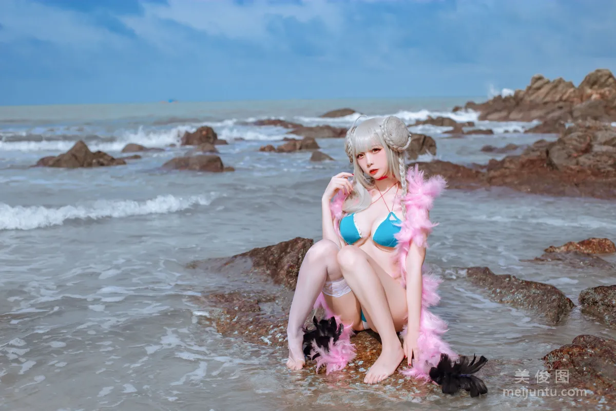 [Cosplay] 二佐Nisa - 碧蓝可畏泳装 写真集7