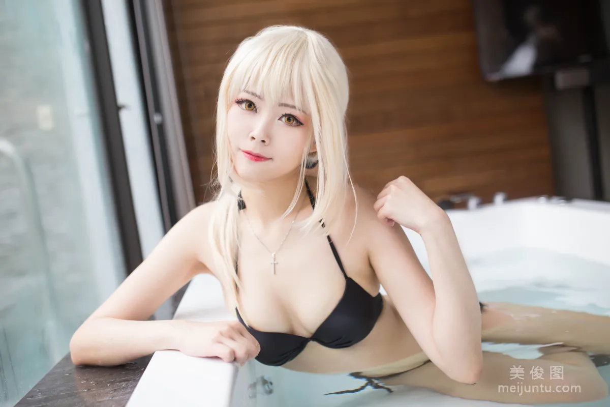 [Cosplay] 萱-KaYa - 黑貞 黑呆毛下着 83