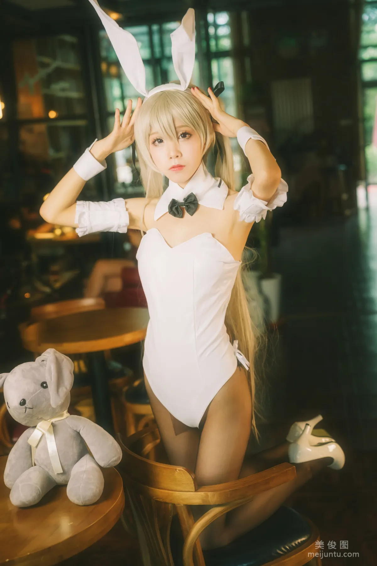 [Cosplay] 動漫博主水淼aqua - 穹妹兔女郎 8