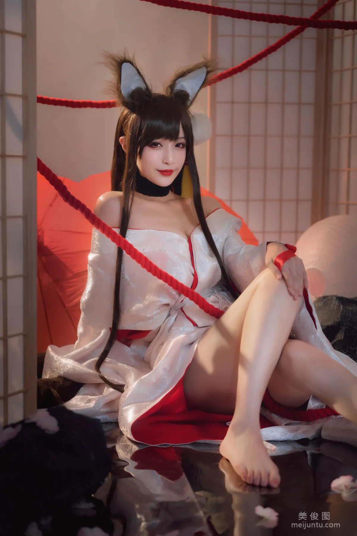[Cosplay寫真] 鐵闆燒鬼舞w - 赤城 15