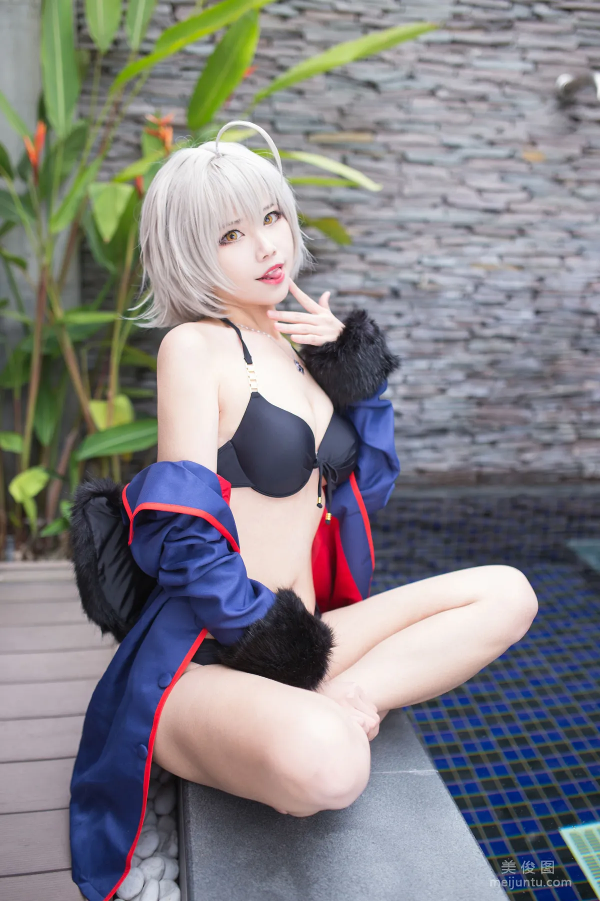 [Cosplay] 萱-KaYa - 黑貞 黑呆毛下着 68