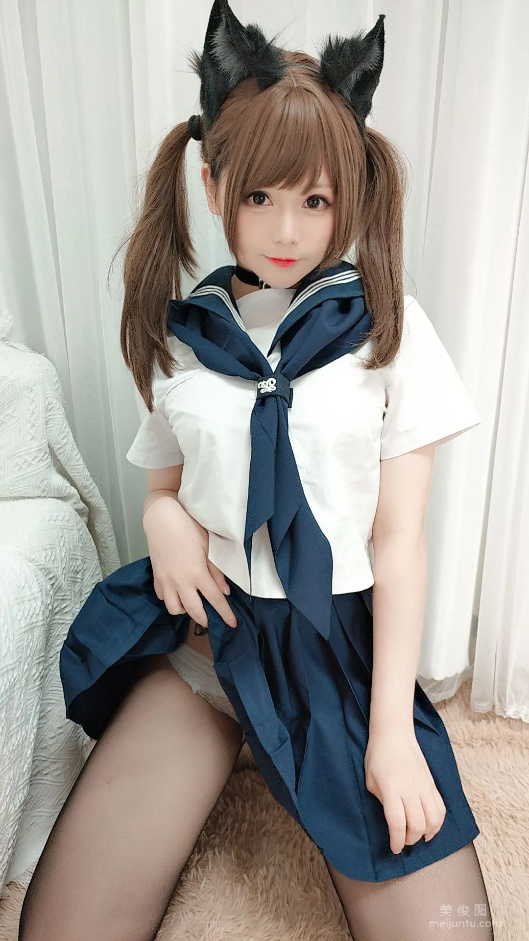 [Cosplay] 萌妹子Nyako喵子 - 水手服 3