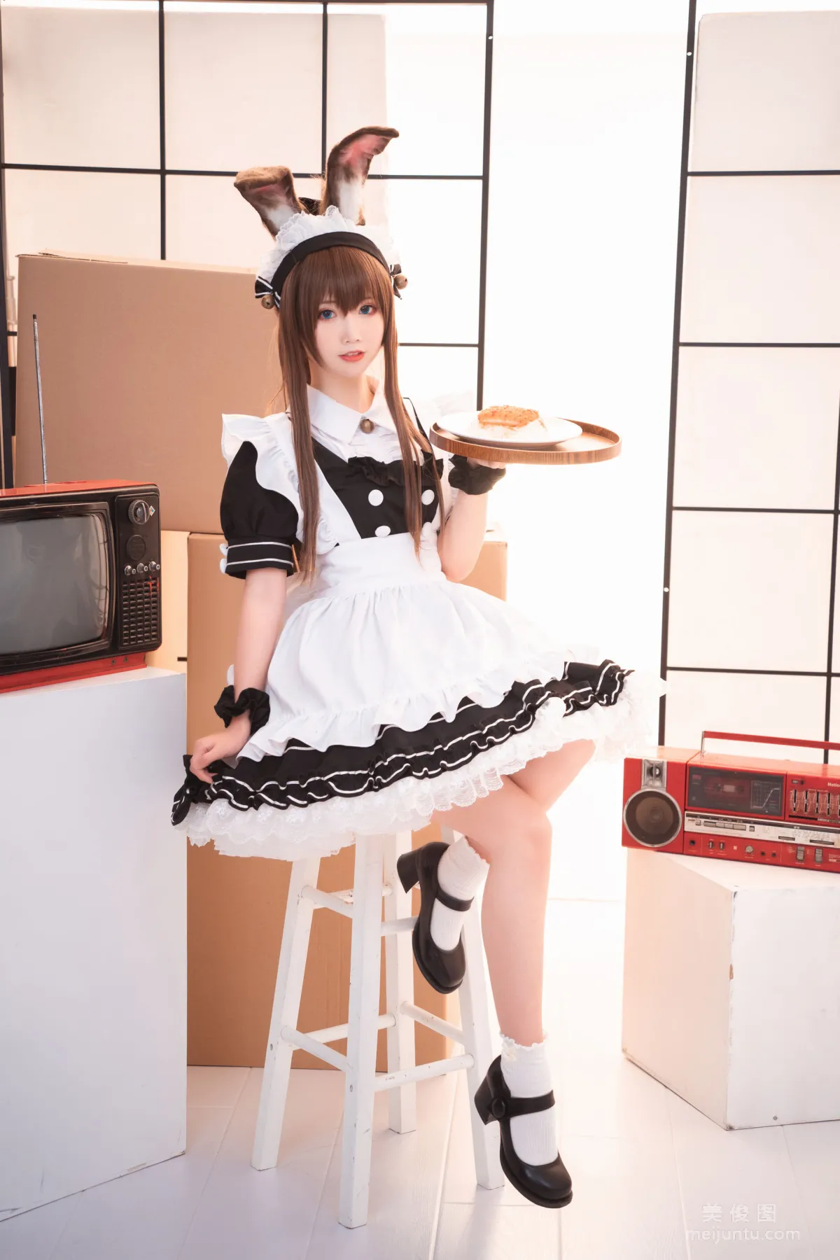 [Cosplay] 可愛人氣Coser面餅仙兒 - 阿米驢女仆 13