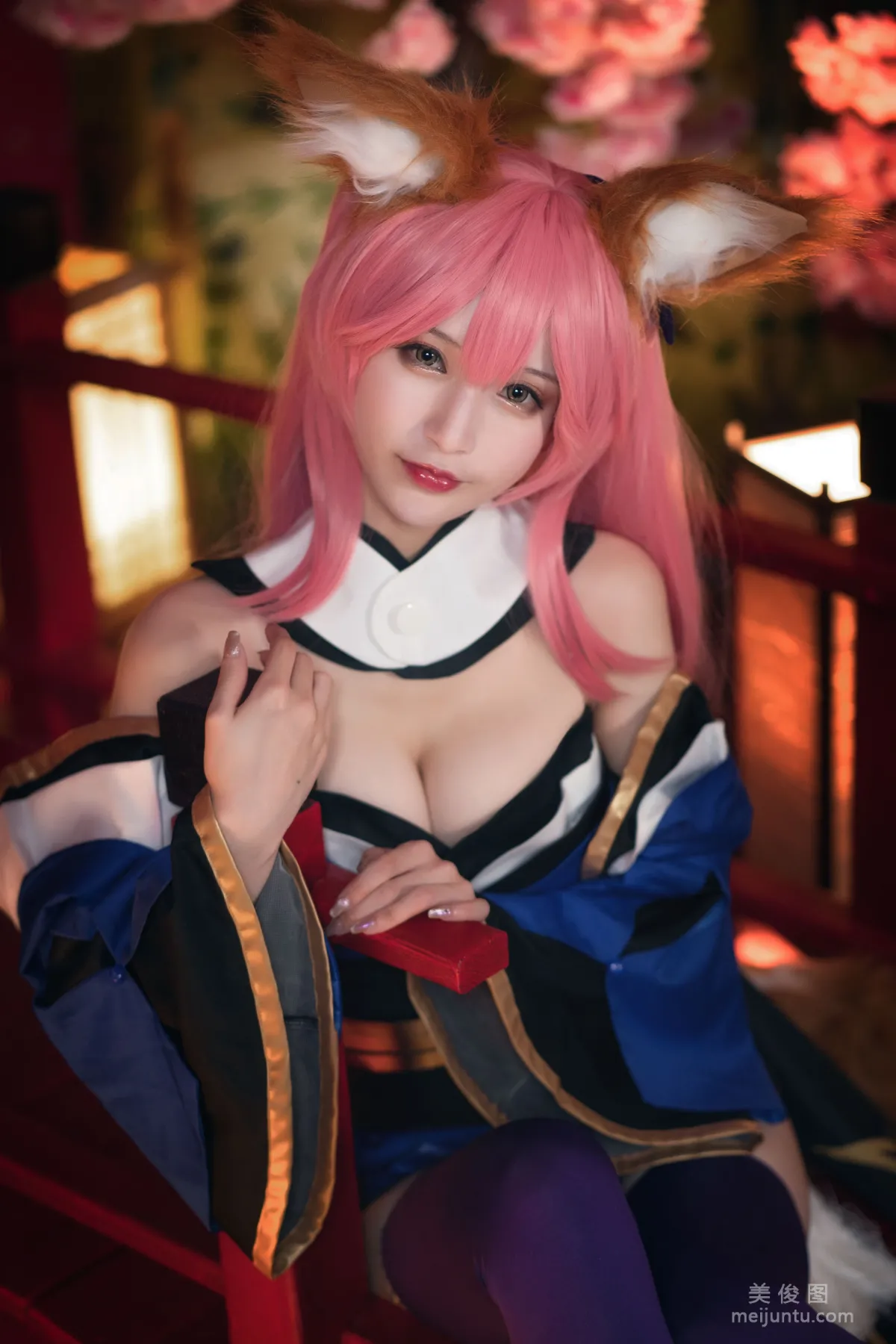 [Cosplay] 动漫博主铁板烧鬼舞w - 玉藻前 原皮16