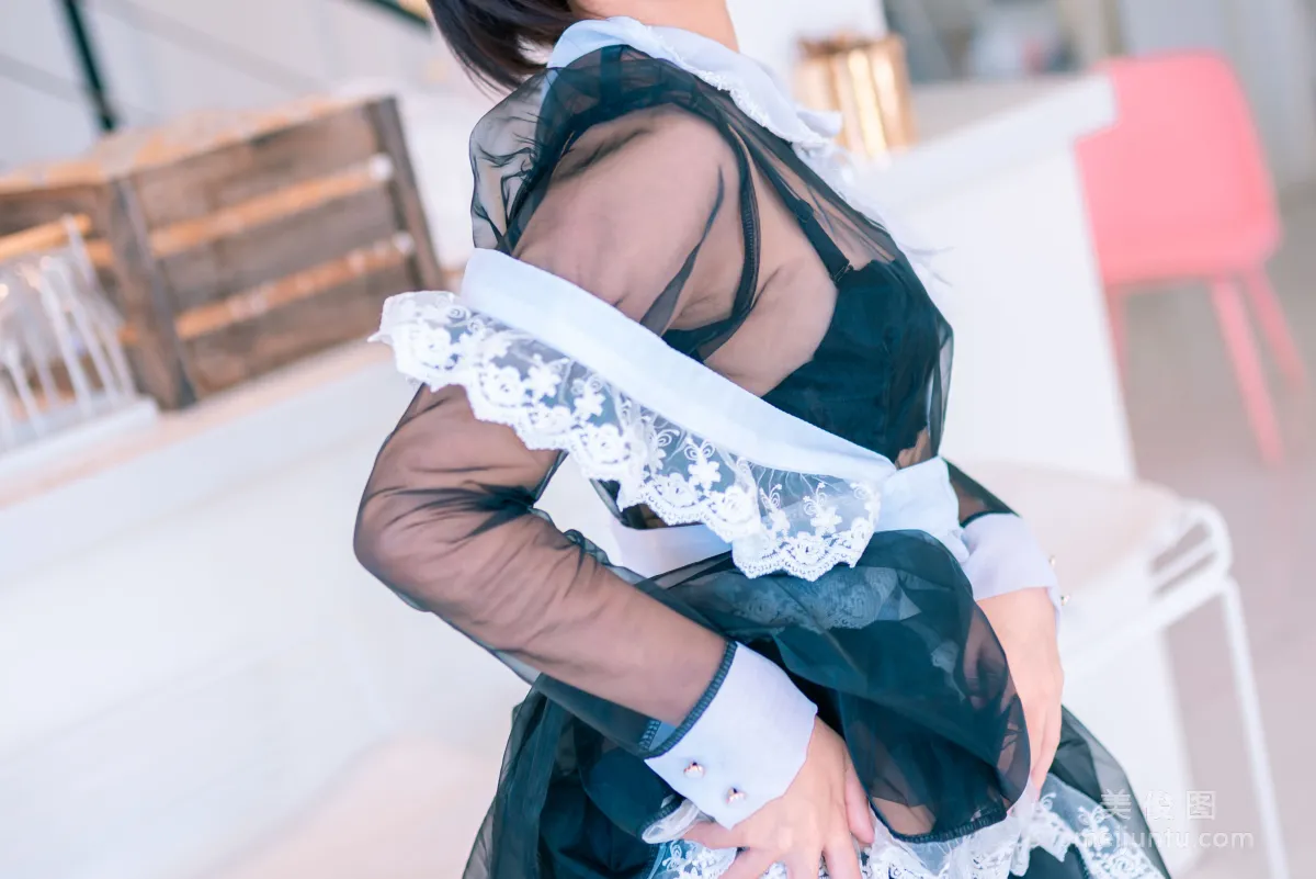 [Cosplay] 動漫博主蠢沫沫 - 透明女仆 24