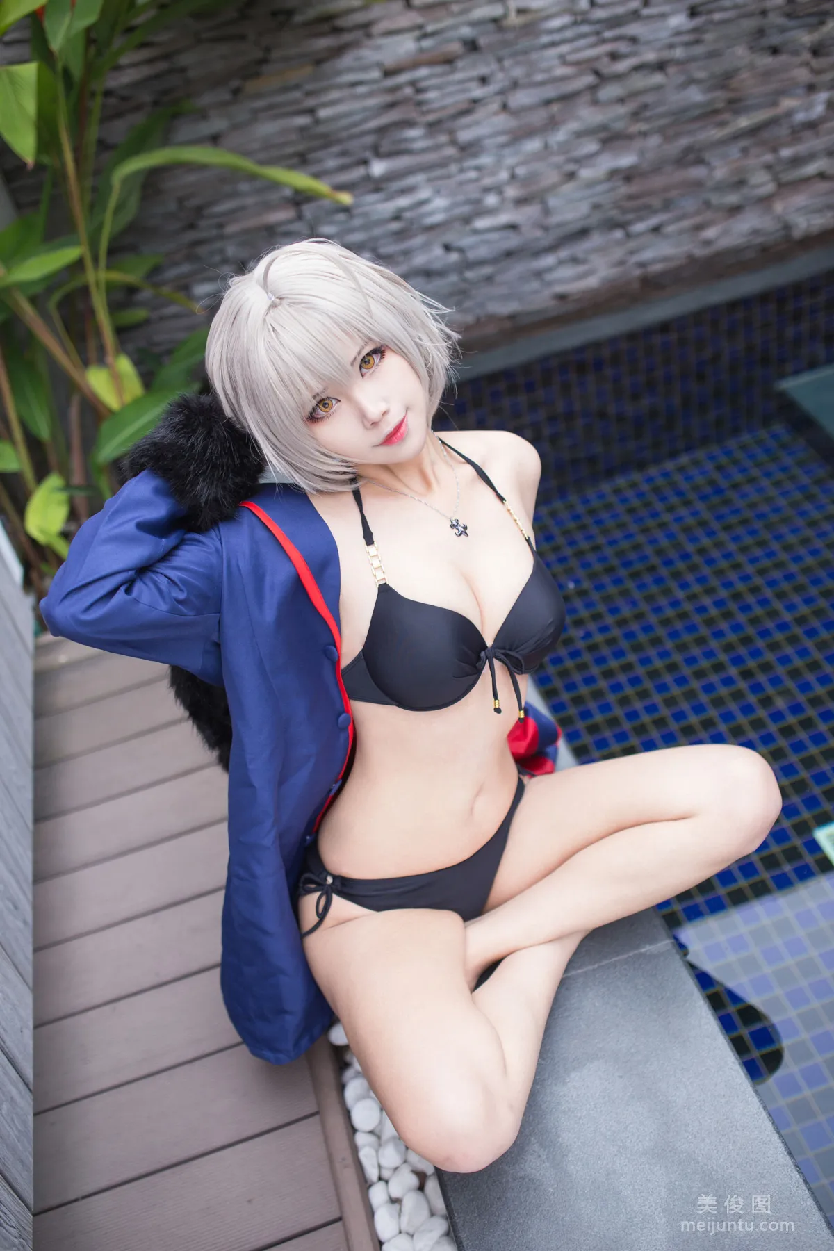 [Cosplay] 萱-KaYa - 黑貞 黑呆毛下着 69