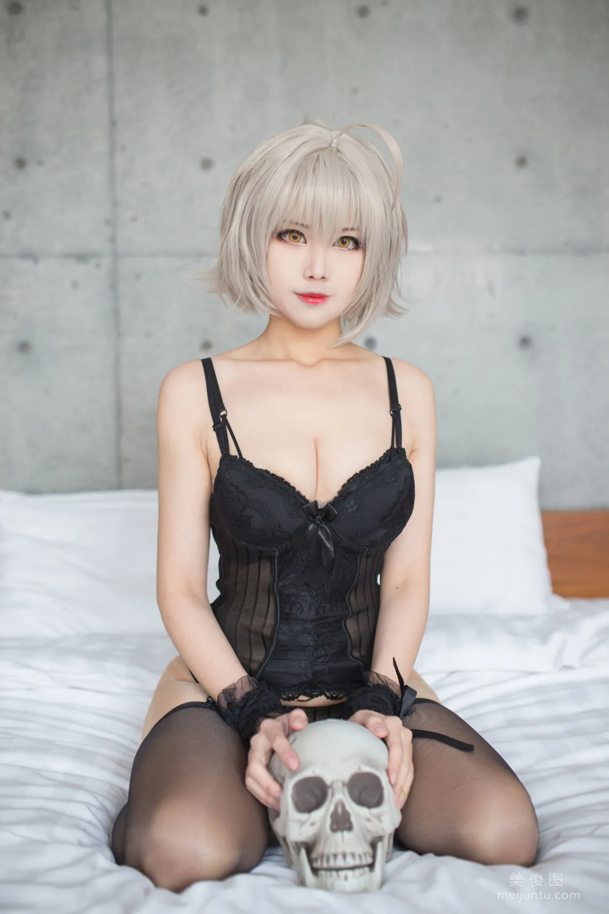 [Cosplay] 萱-KaYa - 黑貞 黑呆毛下着 43