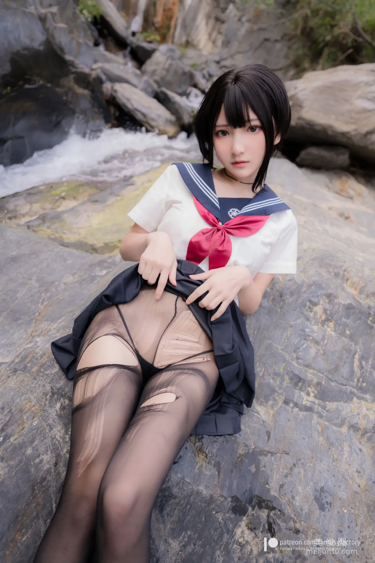 [Cosplay] 小丁 《Fantasy Factory》 - 女仆 JK 死库水67