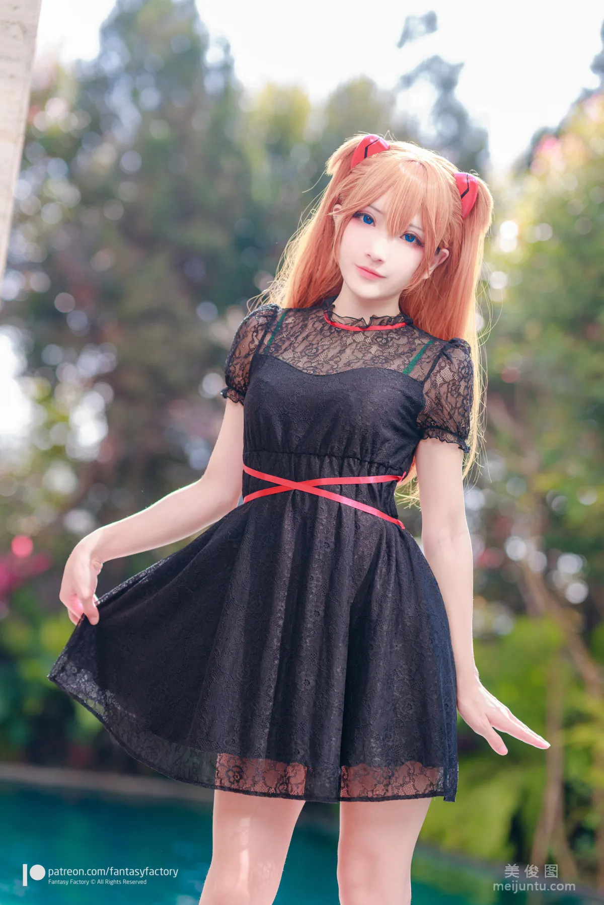 [Cosplay] 小丁 《Fantasy Factory》 - 蕾丝 女仆 风衣9