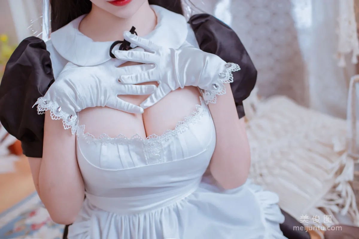 [Cosplay寫真] 二佐Nisa - 犬之眷之碧藍愛宕 女仆 13