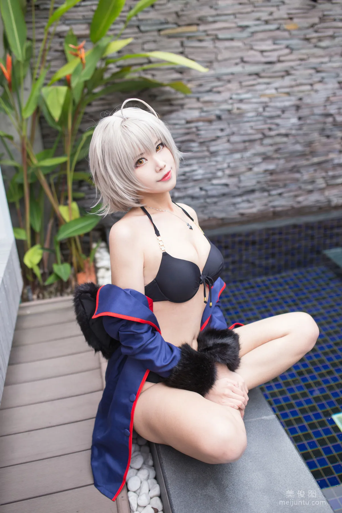 [Cosplay] 萱-KaYa - 黑貞 黑呆毛下着 67