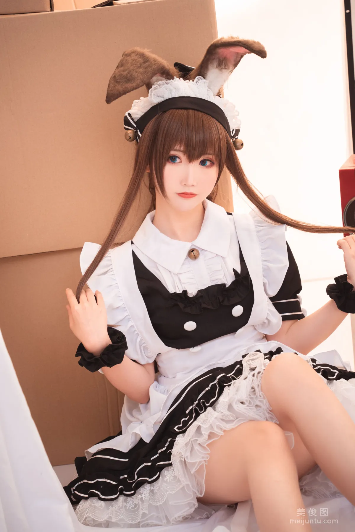[Cosplay] 可愛人氣Coser面餅仙兒 - 阿米驢女仆 19