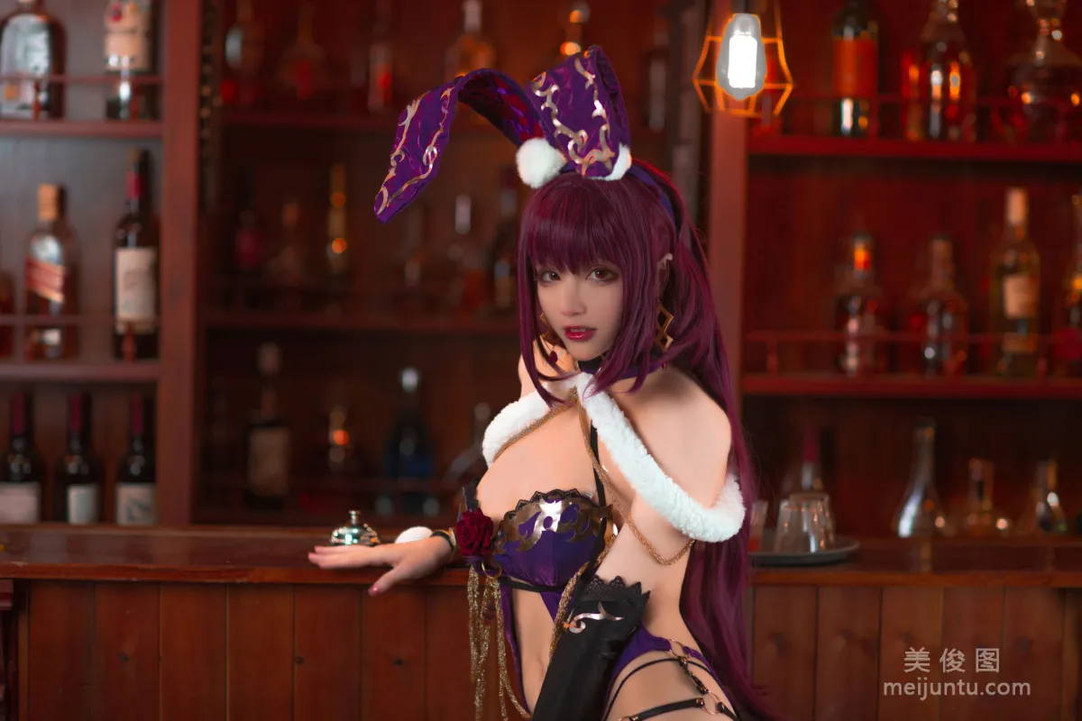 [Cosplay寫真] 起司塊wii - 斯卡哈兔女郎 2