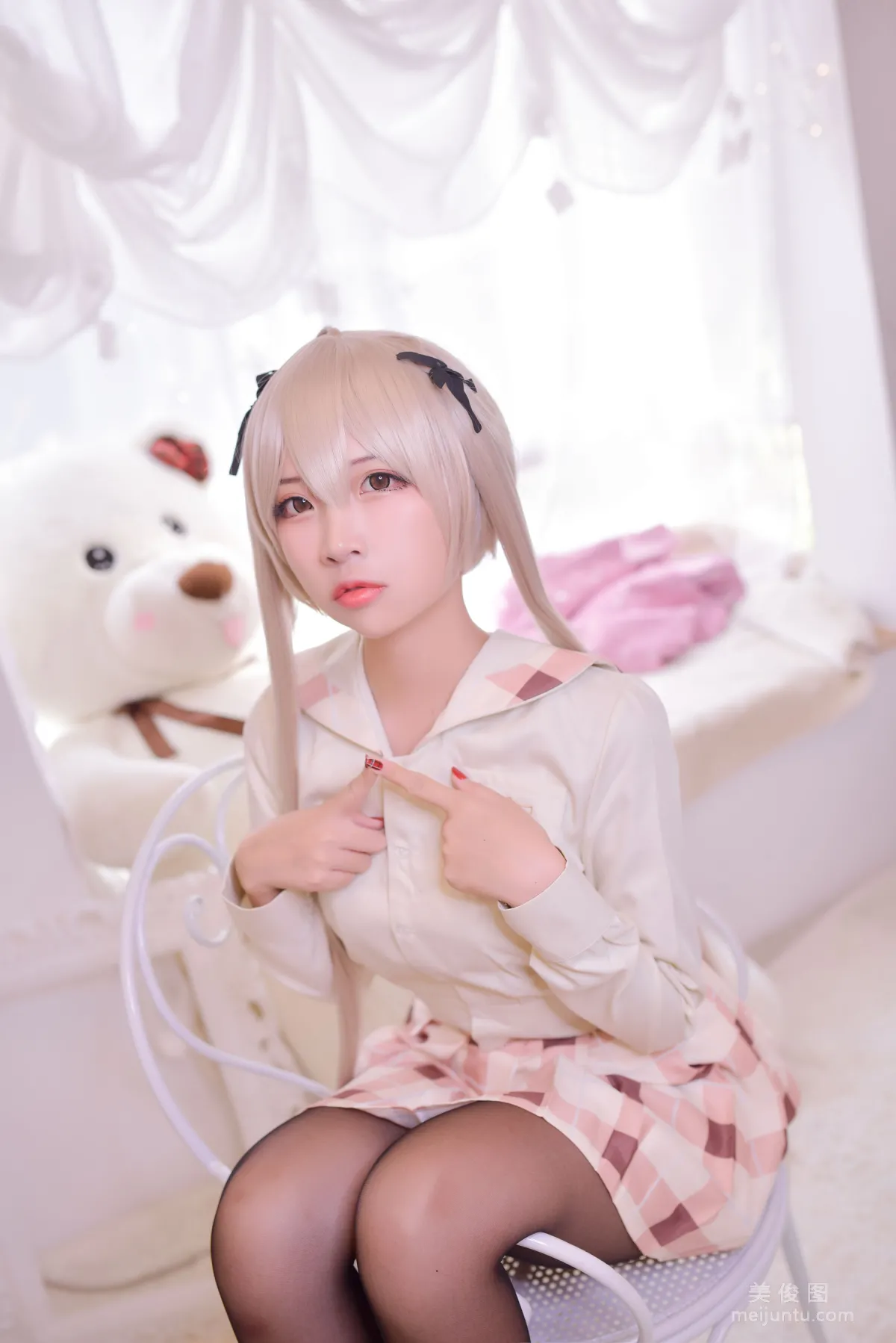 [Cosplay] 人氣Coser二佐Nisa - 穹妹校服 19