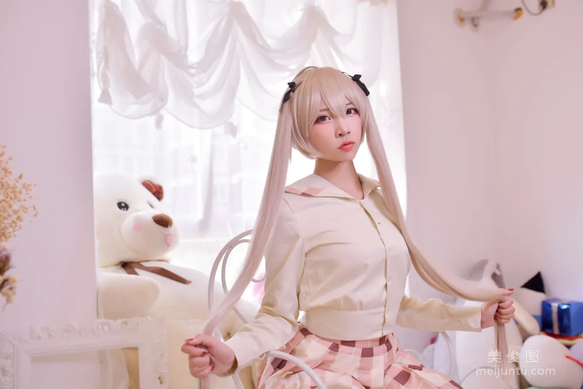 [Cosplay] 人氣Coser二佐Nisa - 穹妹校服 24