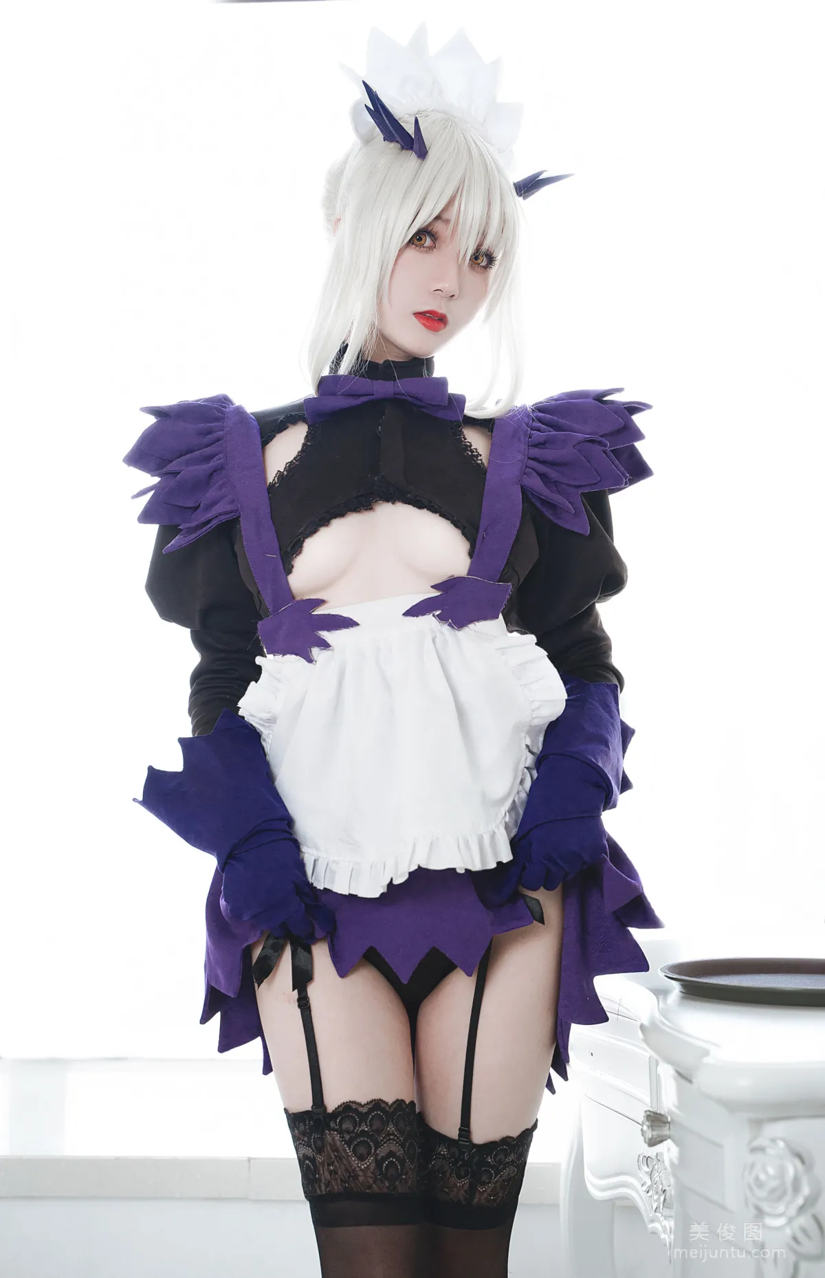 [Cosplay] 微博妹子無筝Ryou - 貞德女仆 寫真集 4