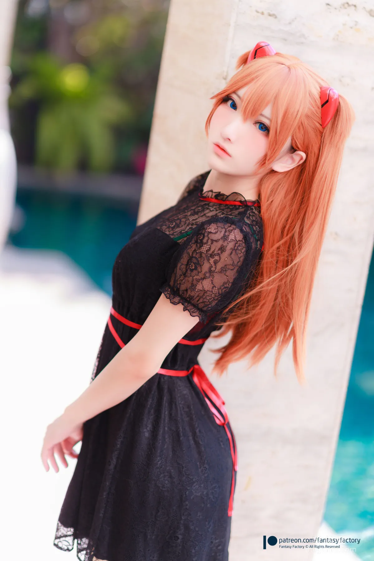 [Cosplay] 小丁 《Fantasy Factory》 - 蕾丝 女仆 风衣3