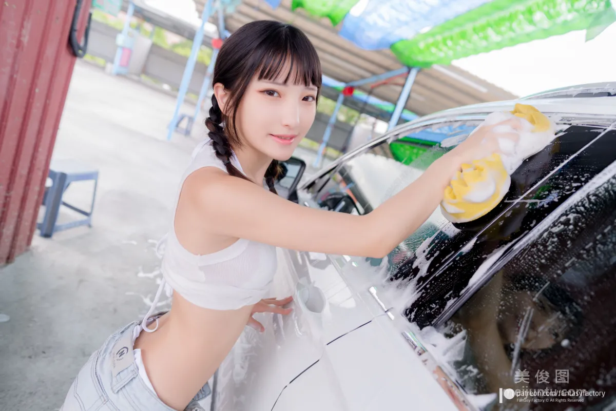 [Cosplay写真] 小丁 《Fantasy Factory》 - JK 情趣 旗袍35