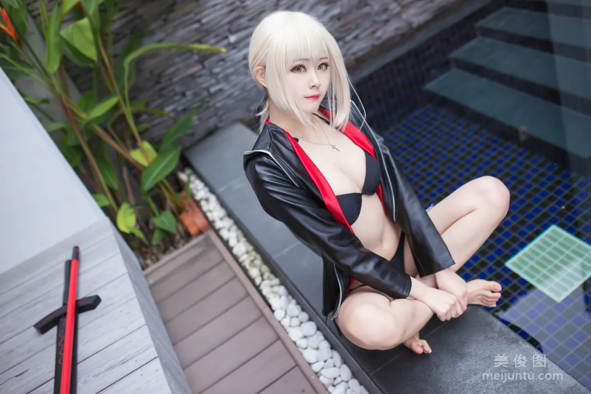 [Cosplay] 萱-KaYa - 黑貞 黑呆毛下着 72