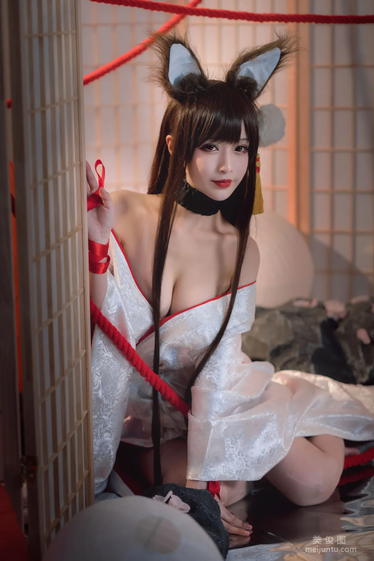 [Cosplay寫真] 鐵闆燒鬼舞w - 赤城 13