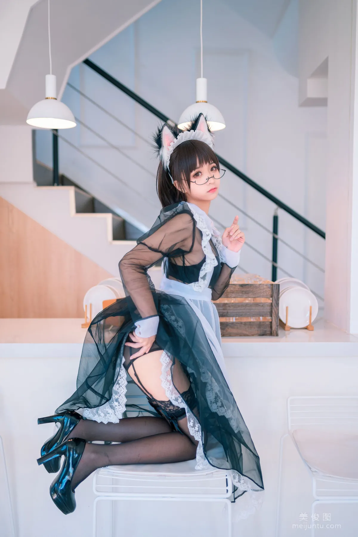 [Cosplay] 動漫博主蠢沫沫 - 透明女仆 17