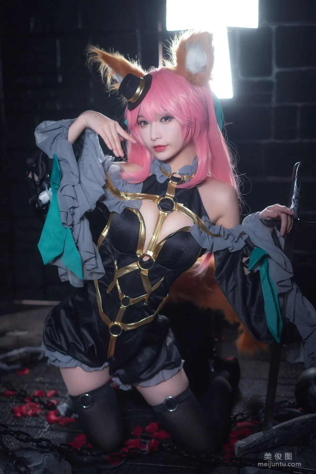 [Cosplay寫真] 鐵闆燒鬼舞w - 玉藻前 魔術 5