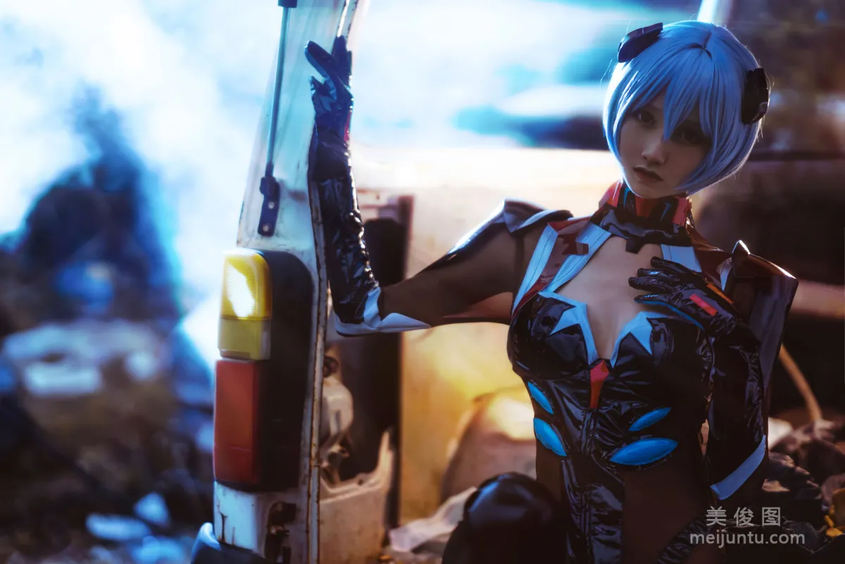 [Cosplay寫真] 木綿綿OwO - 绫波麗 15