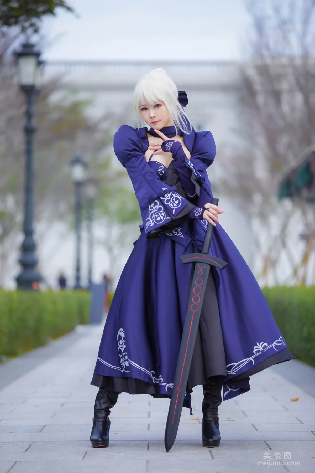 [Cosplay寫真] Coser萱-KaYa - 黑貞 黑呆毛 9