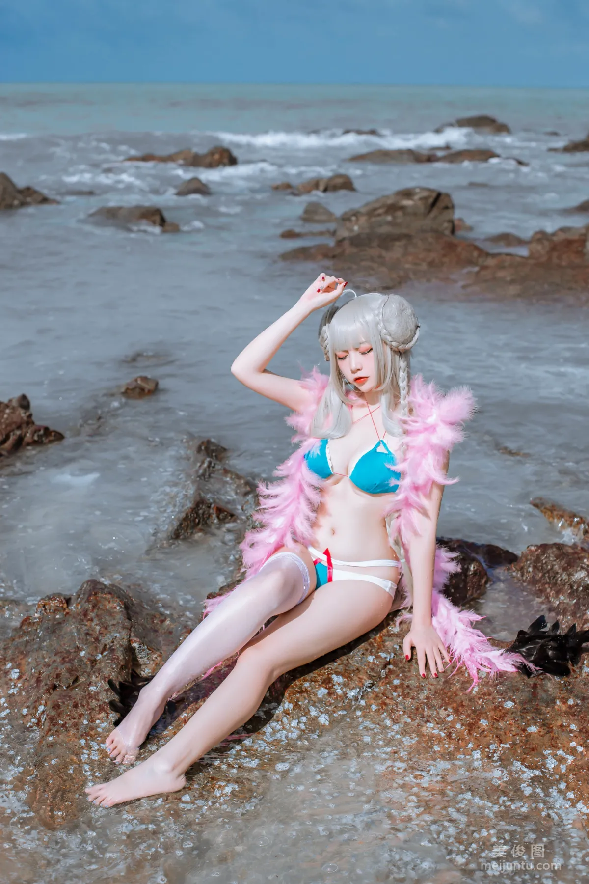 [Cosplay] 二佐Nisa - 碧蓝可畏泳装 写真集19