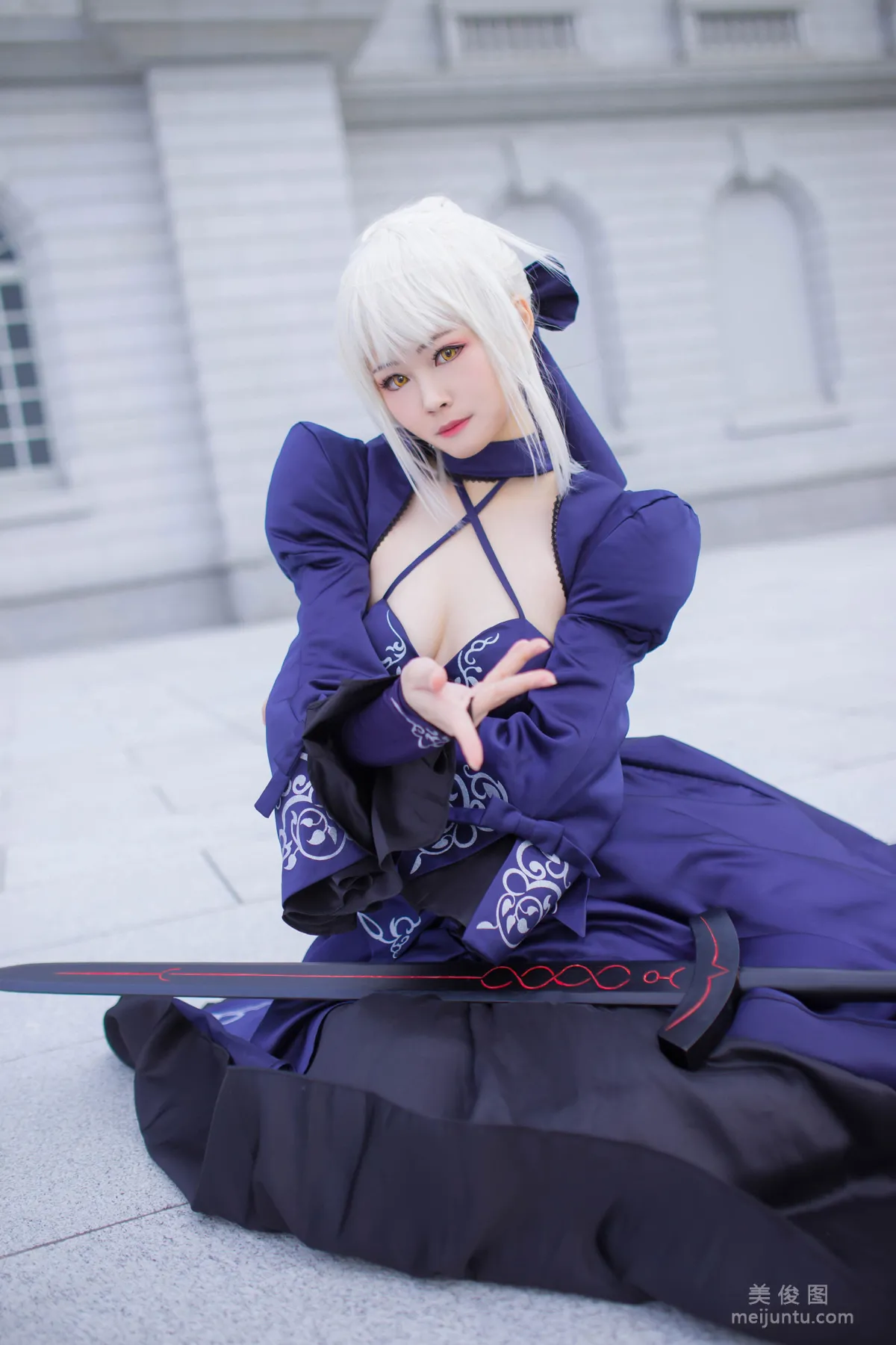 [Cosplay寫真] Coser萱-KaYa - 黑貞 黑呆毛 16